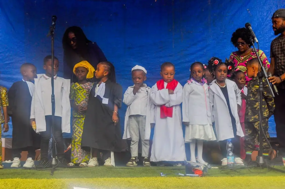 Spectacle des enfants de la maternelle